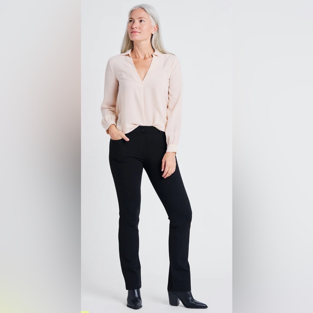 Betabrand Straight Leg, 7pocket, yoga dress pants
